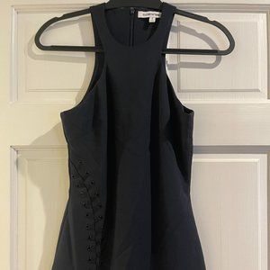 Elizabeth and James Navy Mini Dress Size 2